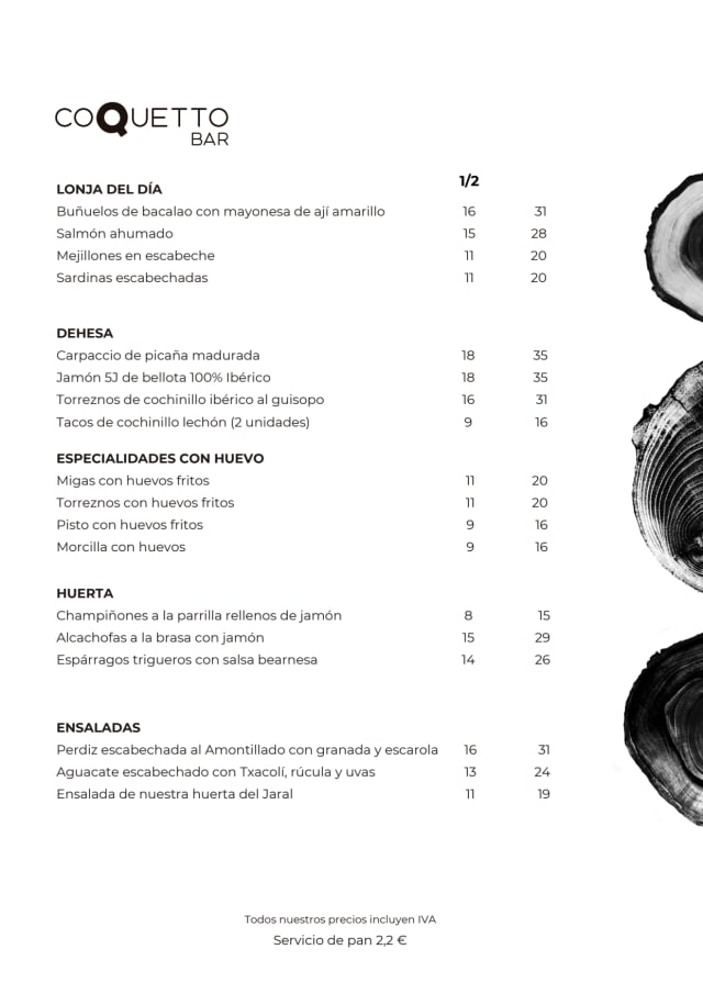 PDF Menu page 1