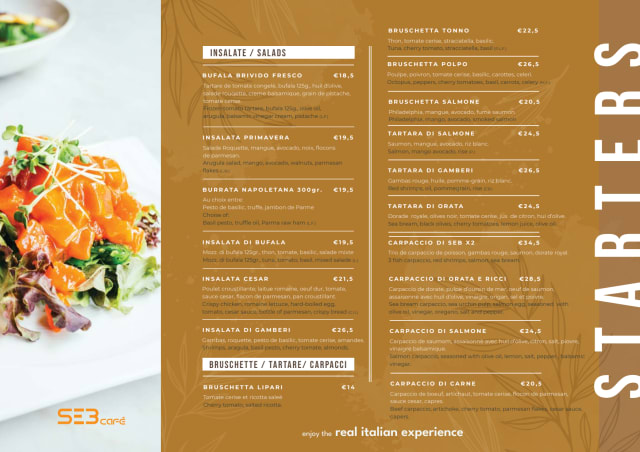 PDF Menu page 1