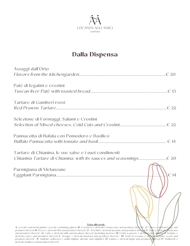 PDF Menu page 1