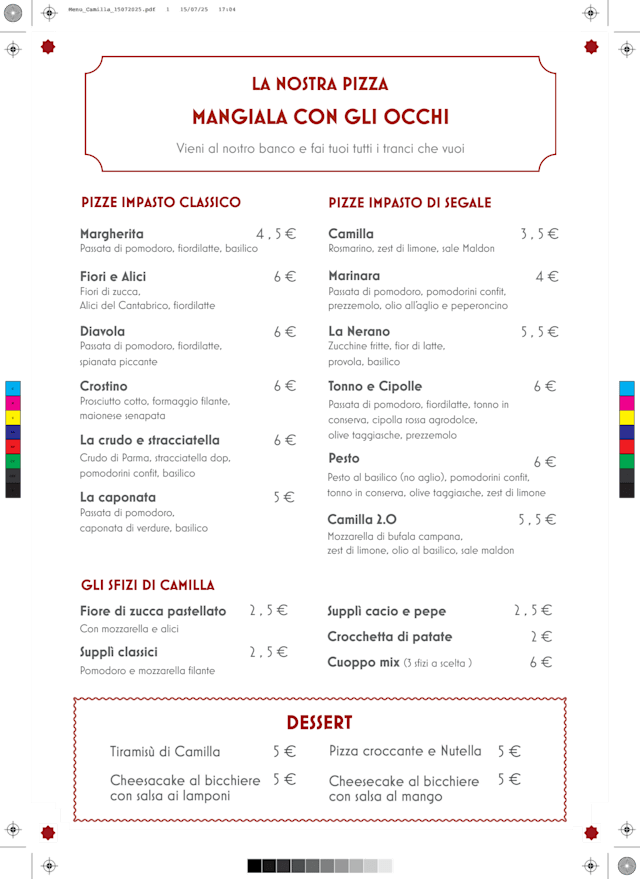 PDF Menu page 1