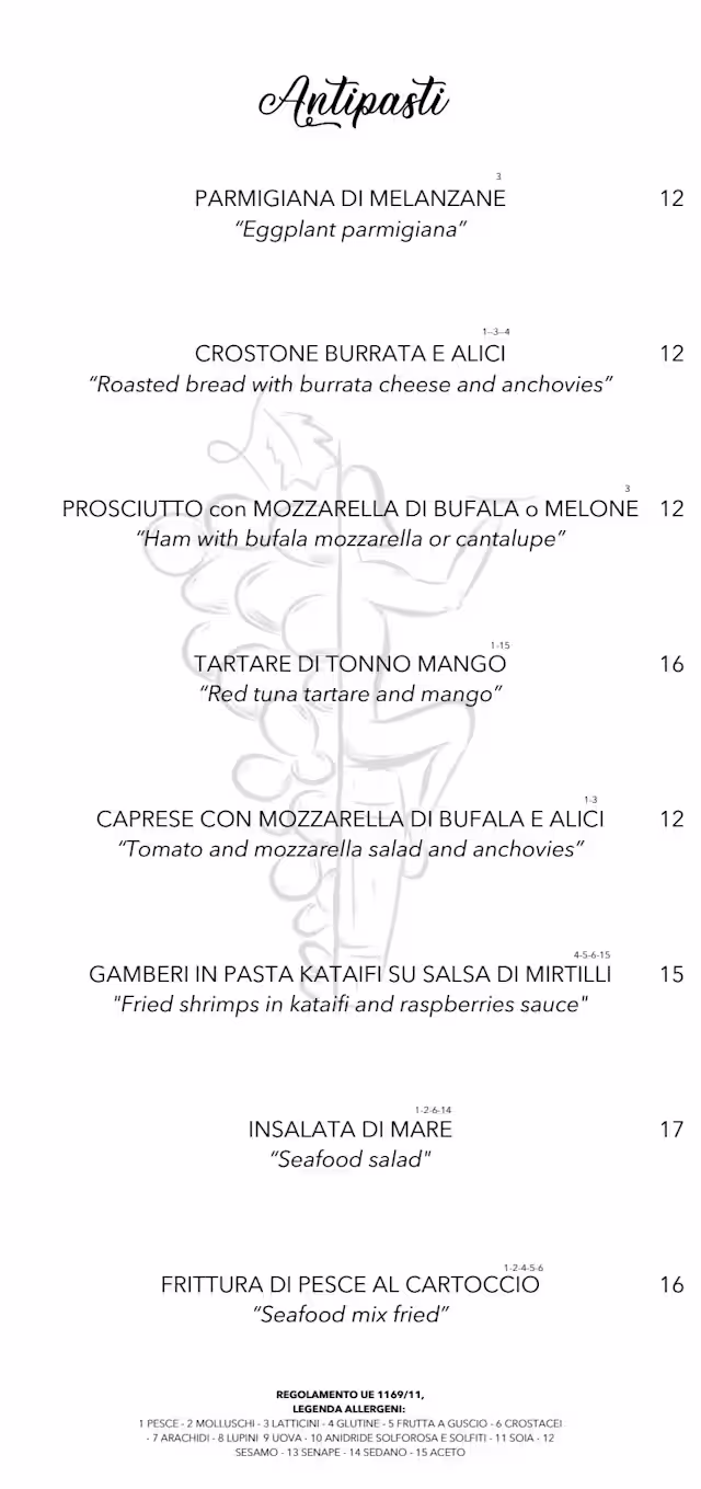 PDF Menu page 1
