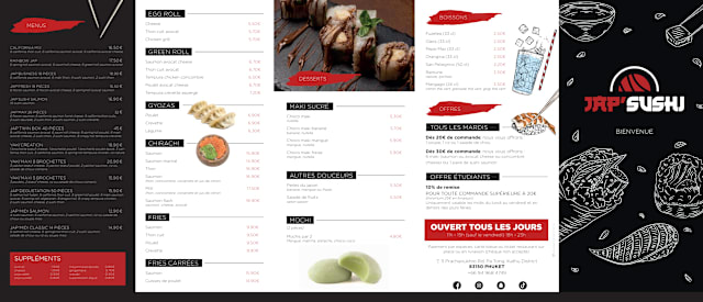 PDF Menu page 1