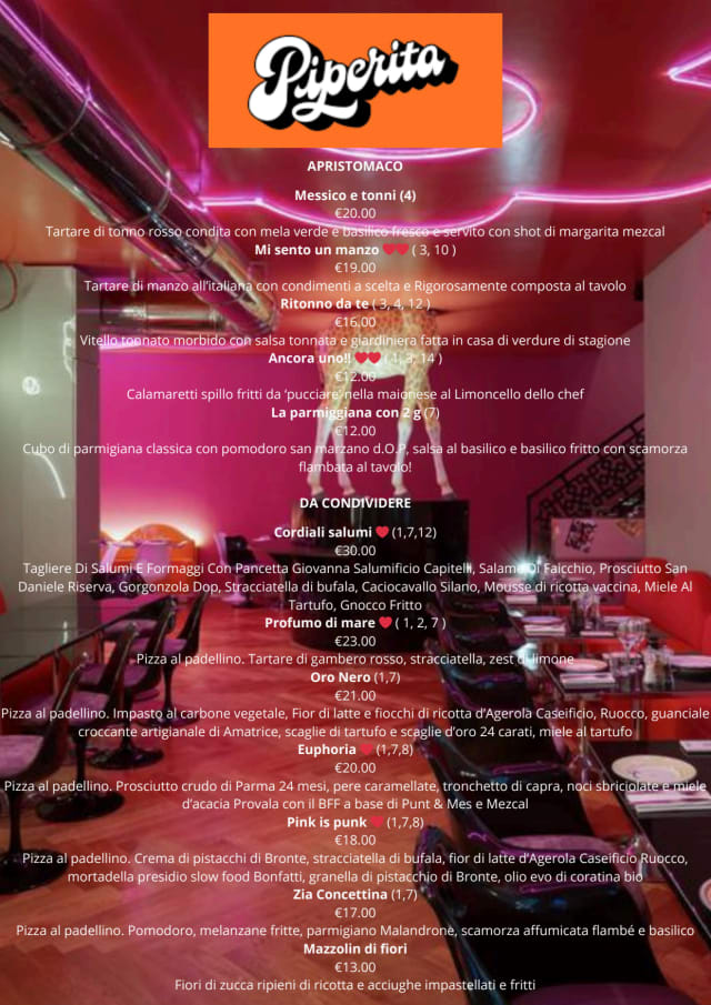 PDF Menu page 1