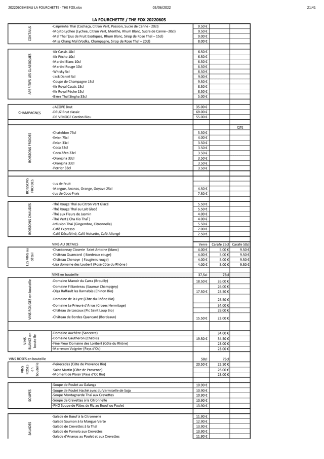PDF Menu page 1