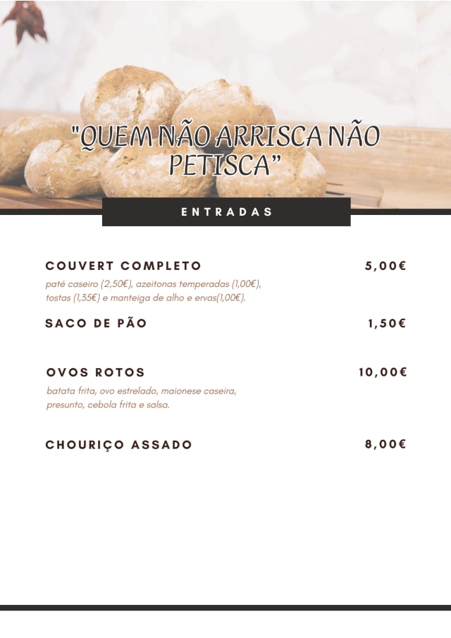 PDF Menu page 1