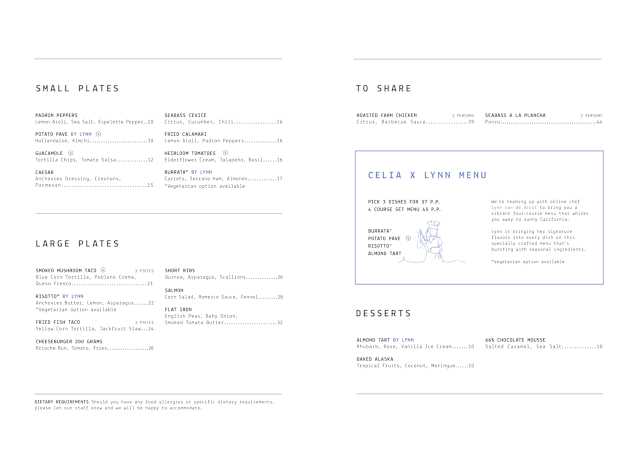 PDF Menu page 1