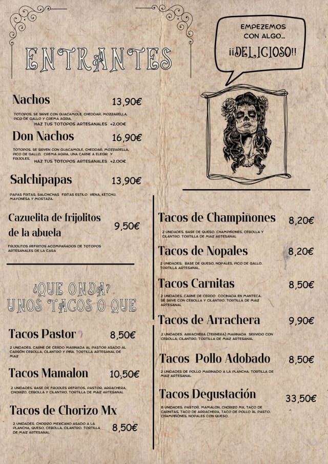 PDF Menu page 1