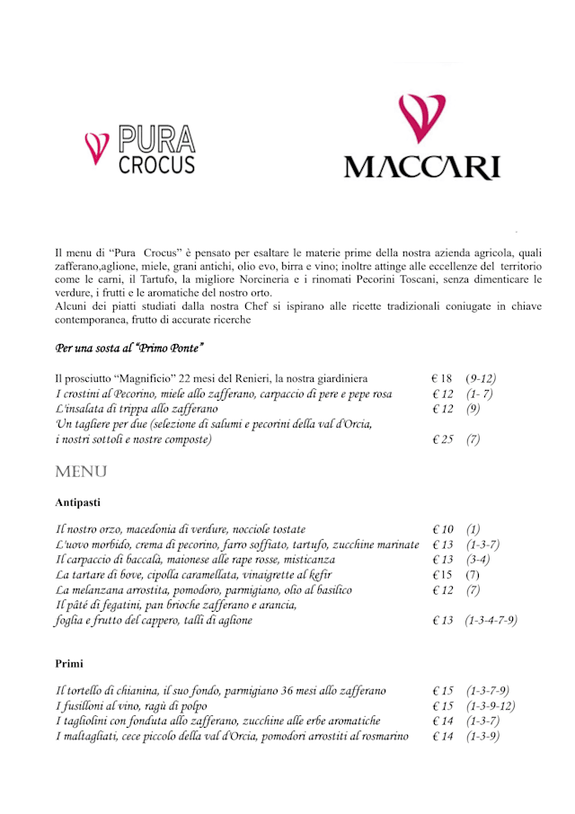 PDF Menu page 1