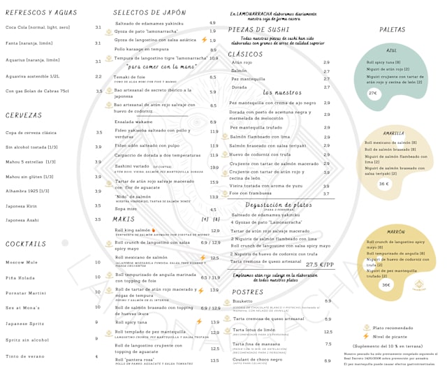 PDF Menu page 1