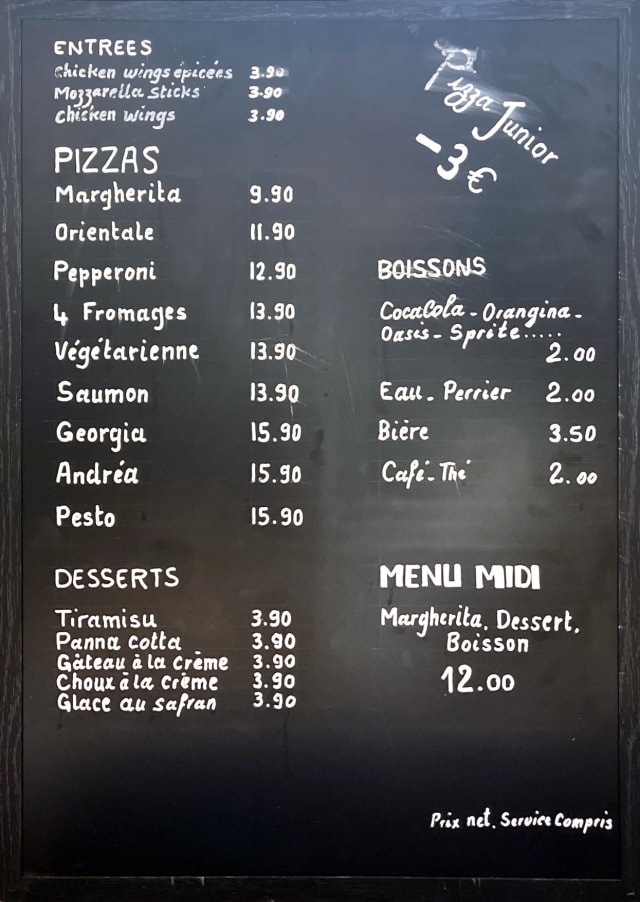 PDF Menu page 1