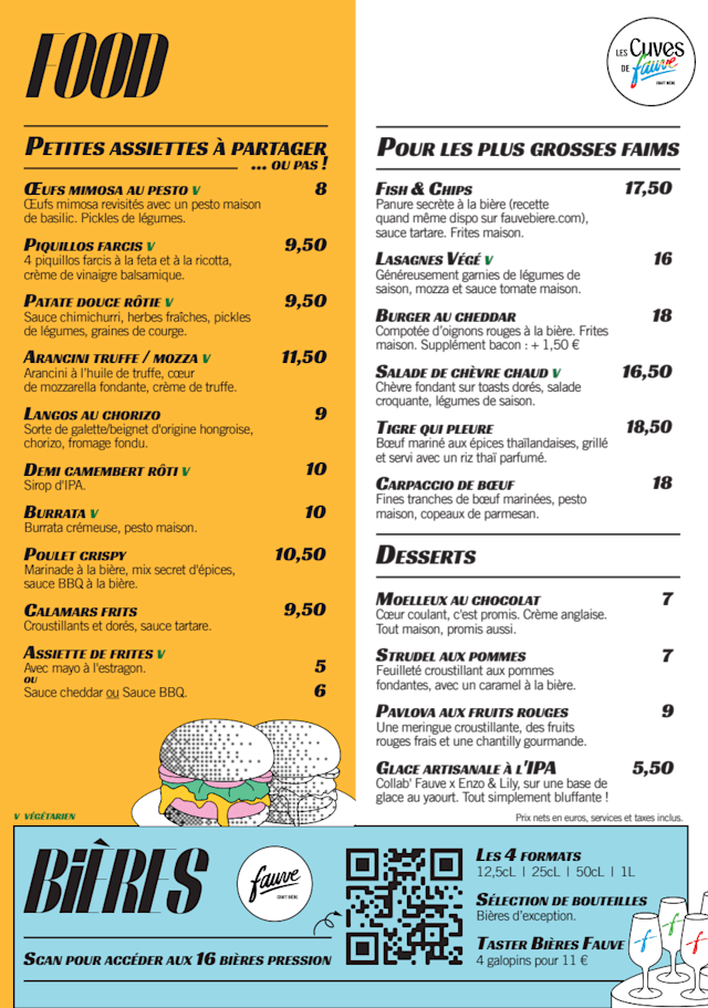 PDF Menu page 1