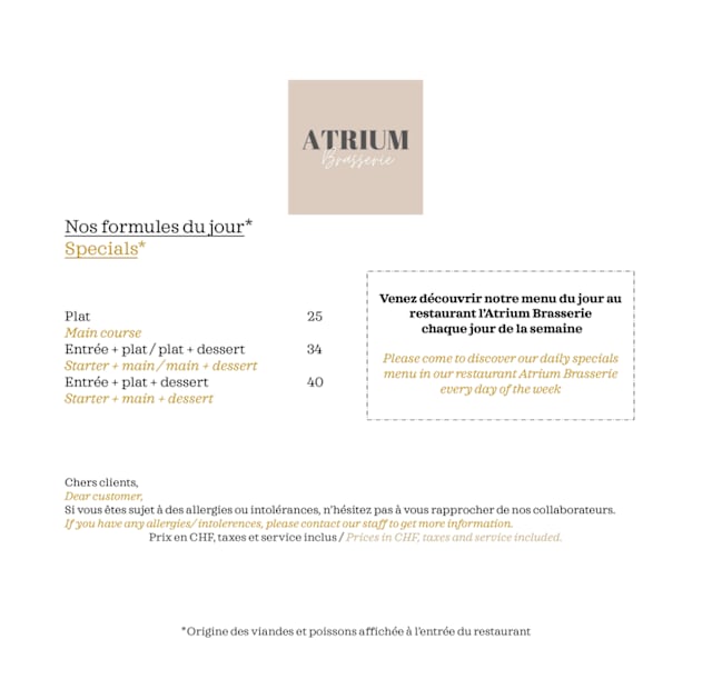 PDF Menu page 1