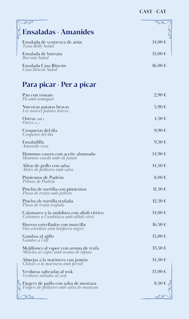 PDF Menu page 1