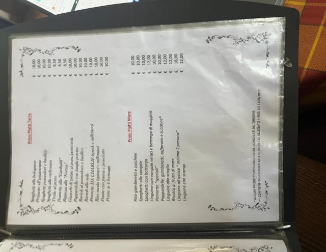 PDF Menu page 1