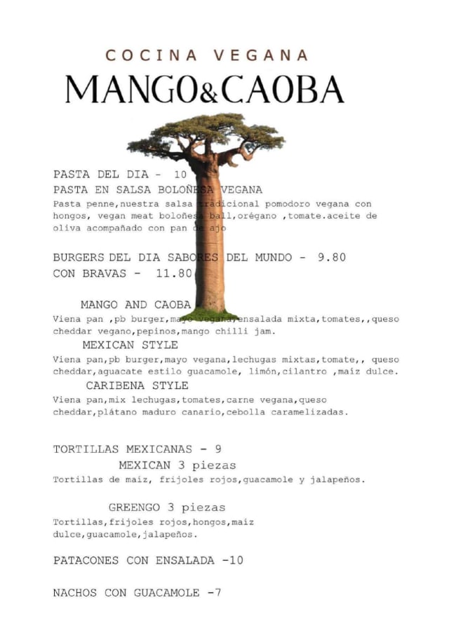 PDF Menu page 1
