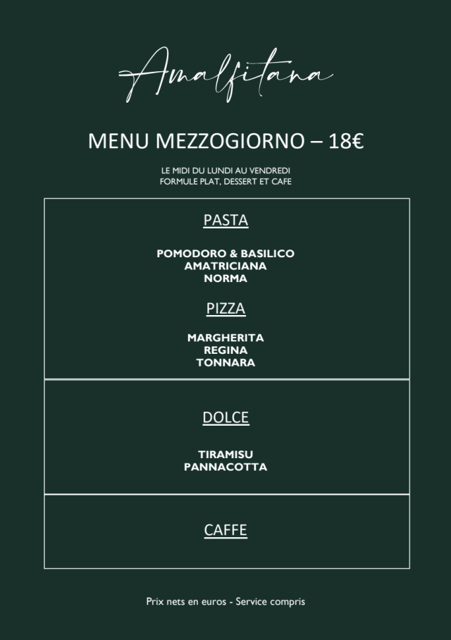 PDF Menu page 1