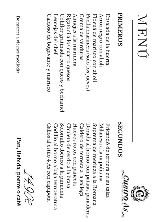 PDF Menu page 1