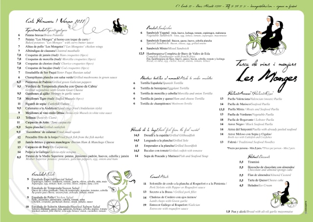 PDF Menu page 1