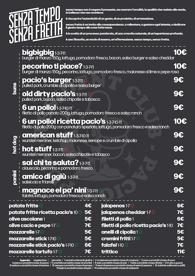 PDF Menu page 1