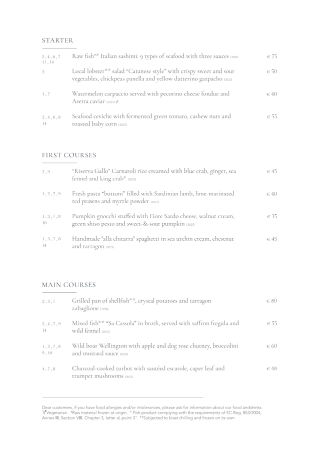 PDF Menu page 1
