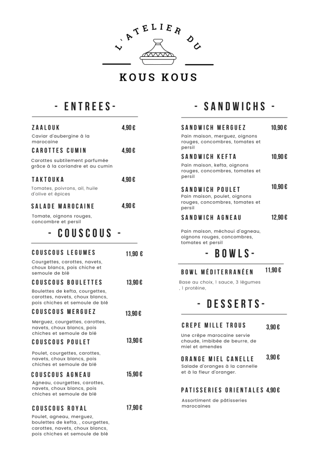 PDF Menu page 1