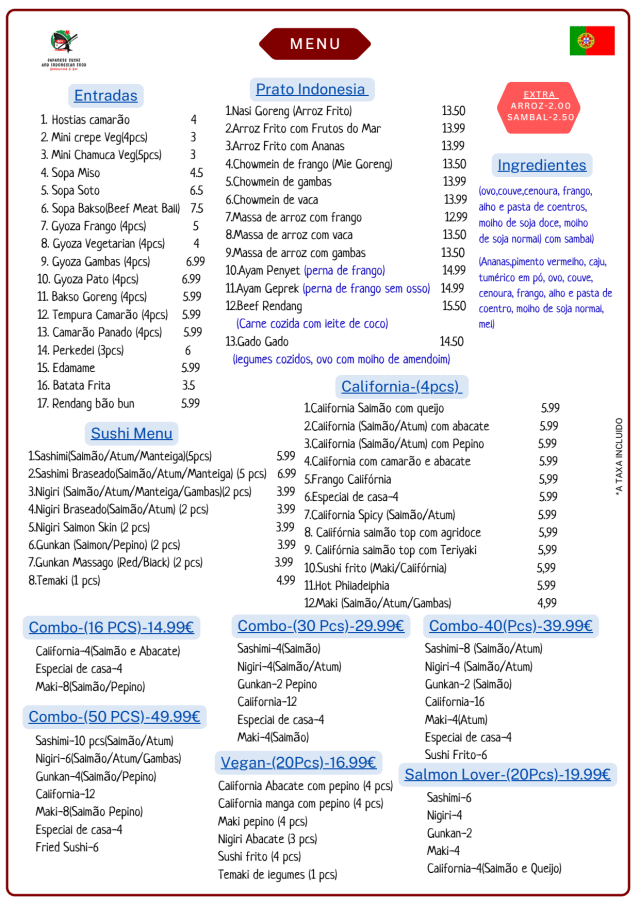 PDF Menu page 1