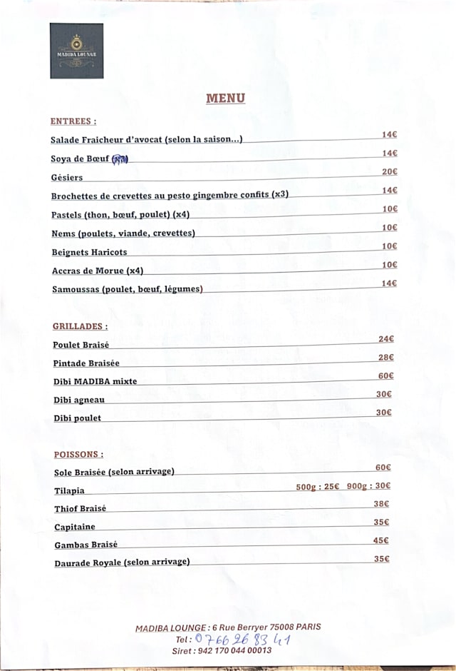 PDF Menu page 1