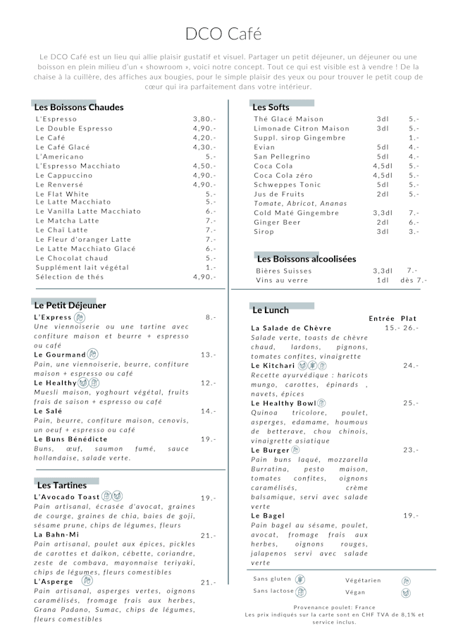 PDF Menu page 1