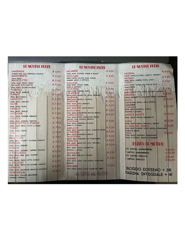 PDF Menu page 1