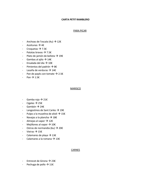 PDF Menu page 1