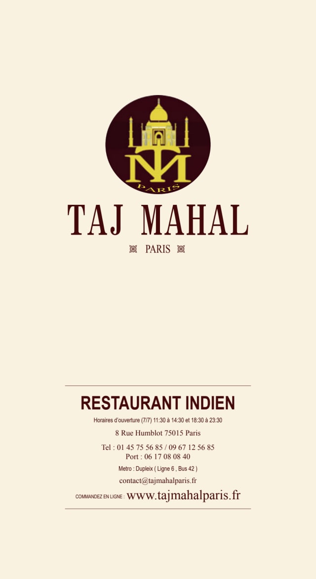 PDF Menu page 1