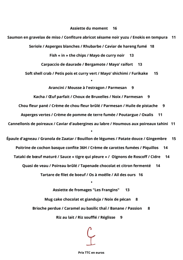 PDF Menu page 1