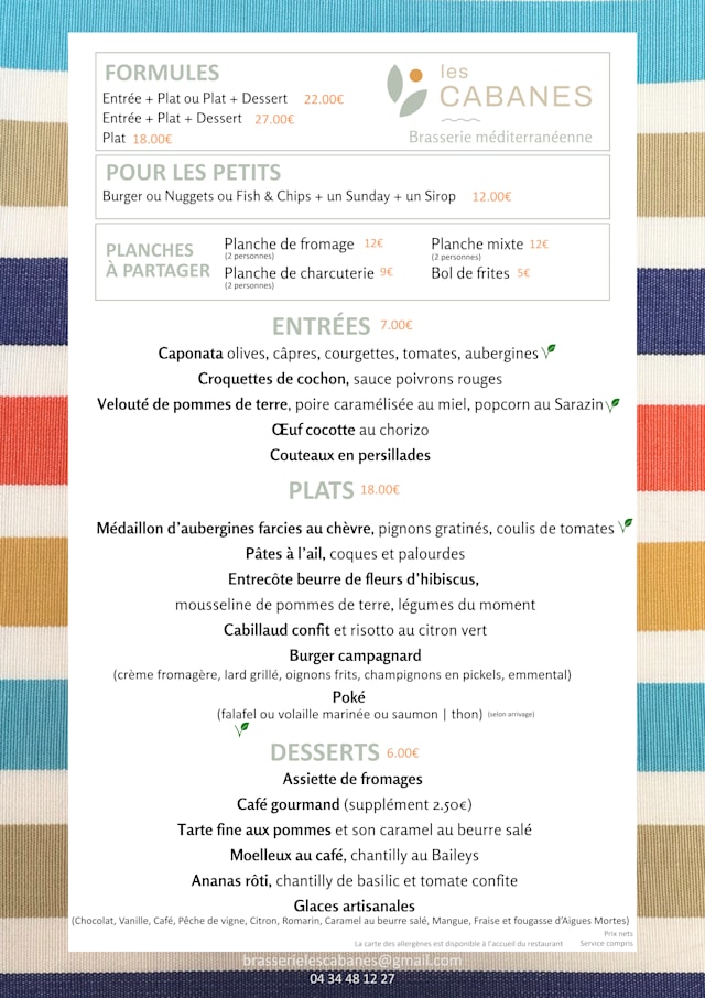PDF Menu page 1
