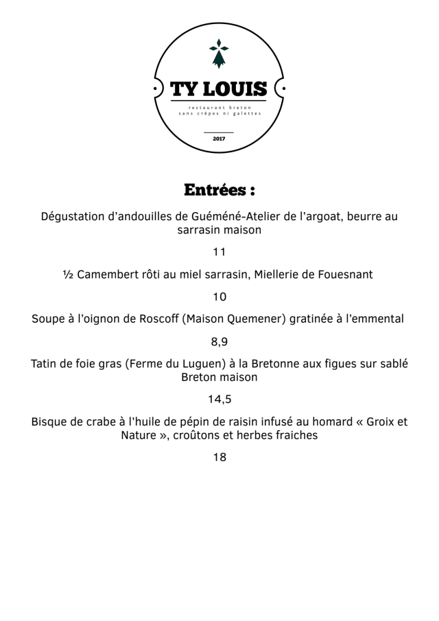 PDF Menu page 1