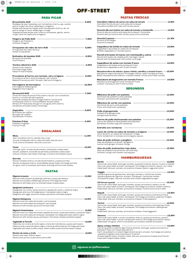 PDF Menu page 1
