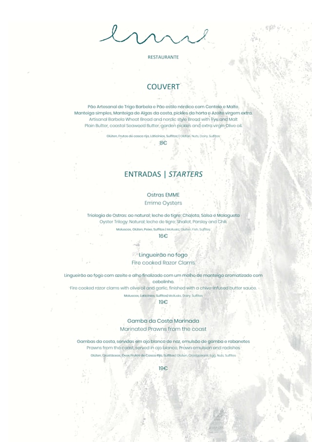 PDF Menu page 1