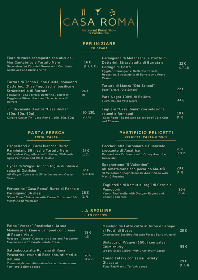 PDF Menu page 1