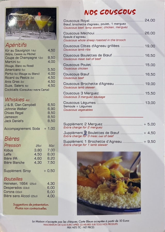 PDF Menu page 1