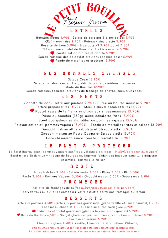 PDF Menu page 1