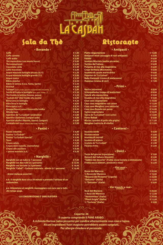 PDF Menu page 1