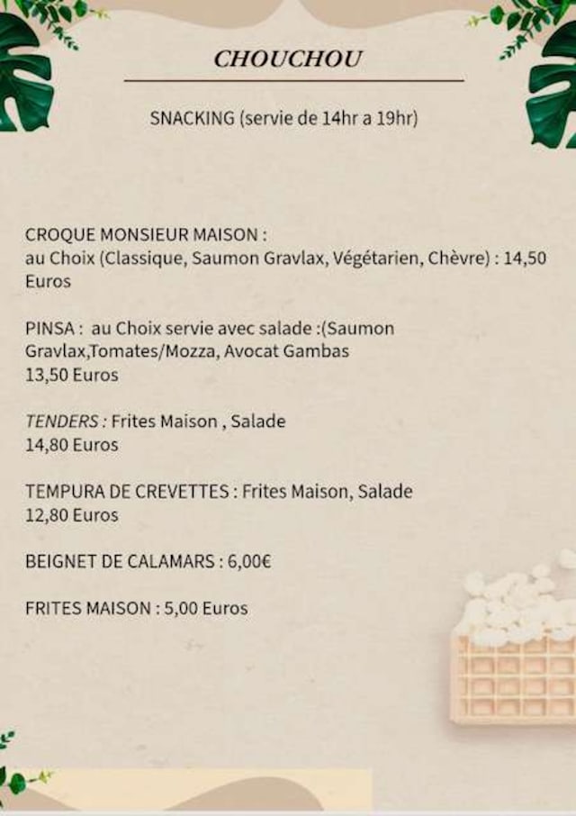 PDF Menu page 1