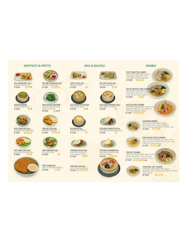PDF Menu page 1