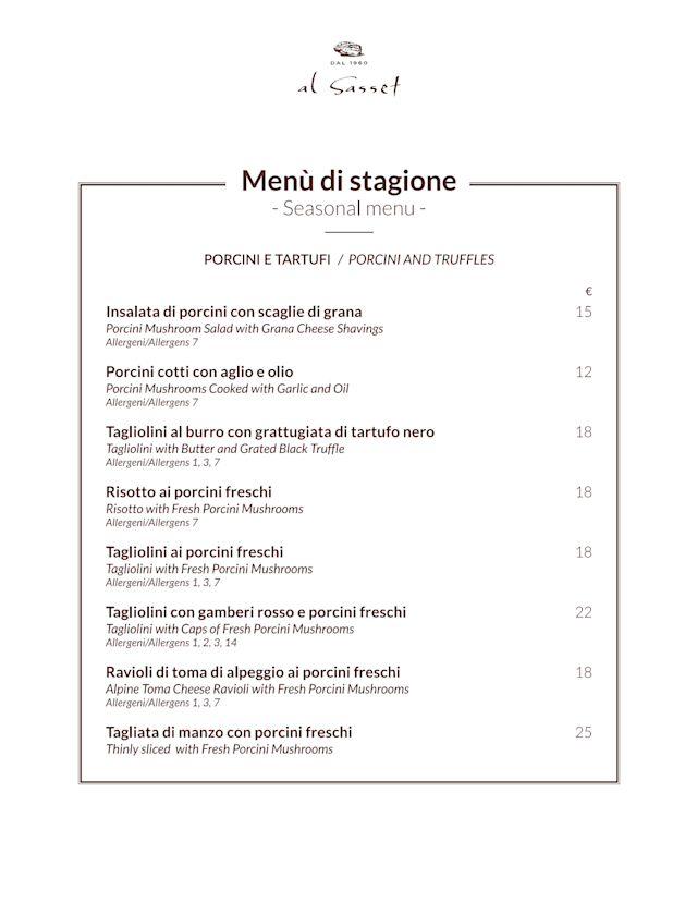 PDF Menu page 1