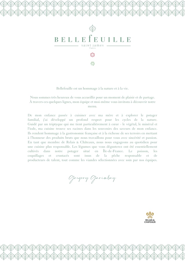 PDF Menu page 1