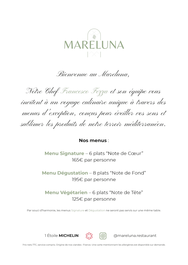 PDF Menu page 1