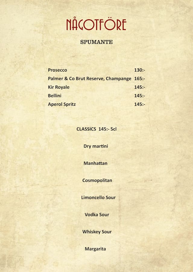 PDF Menu page 1