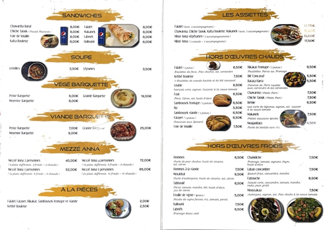 PDF Menu page 1
