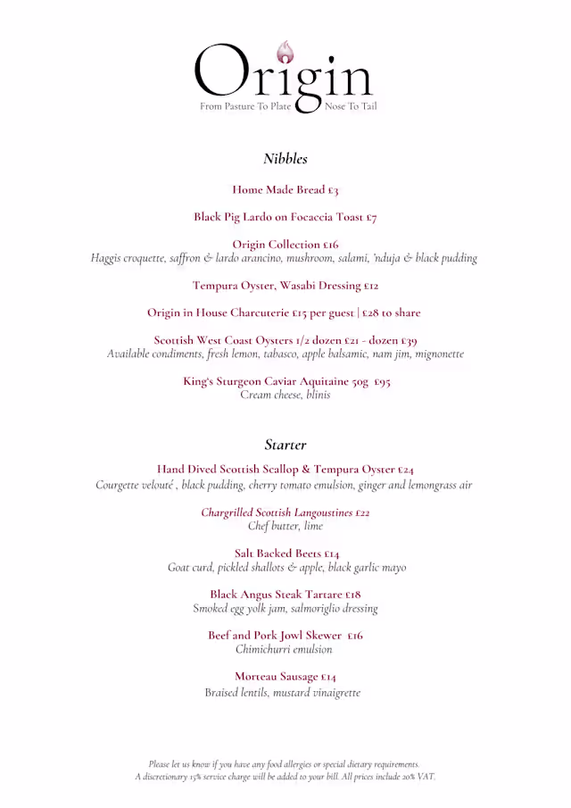 Origin City in London - Restaurant Reviews, Menu and Prices | TheFork