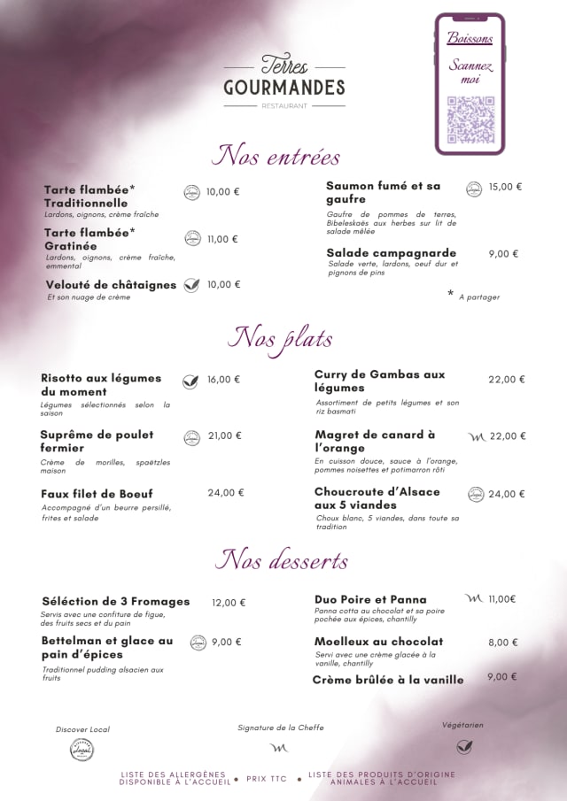 PDF Menu page 1