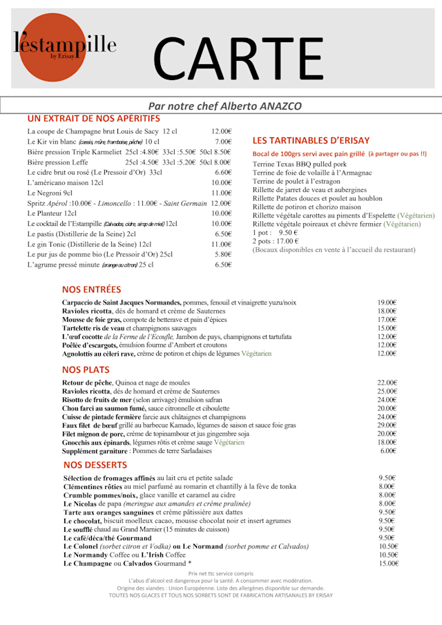 PDF Menu page 1